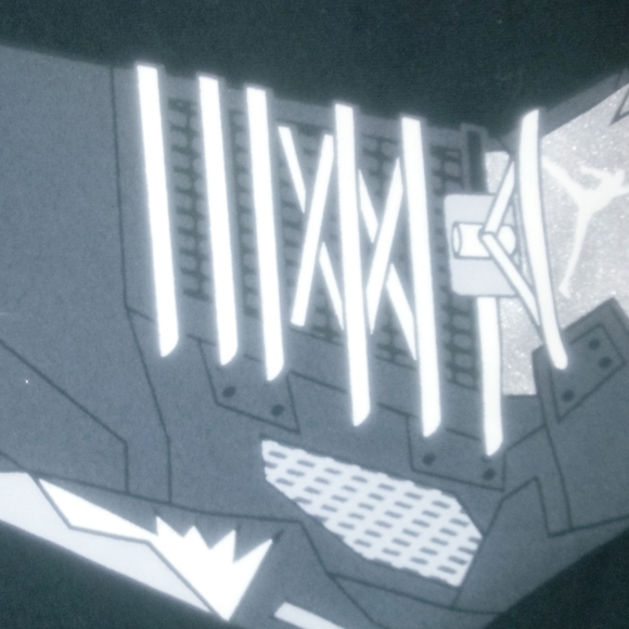 Jordan Unisex Large Black T-Shirt - Picture 2 of 6